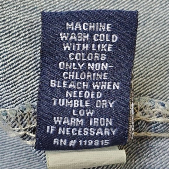 Amethyst Jean Harley Davidson Applique Vest, L (J) - Picture 12 of 12